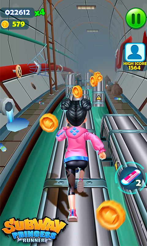 Игра Метро Принцесса Бегун на Андроид скриншот 3