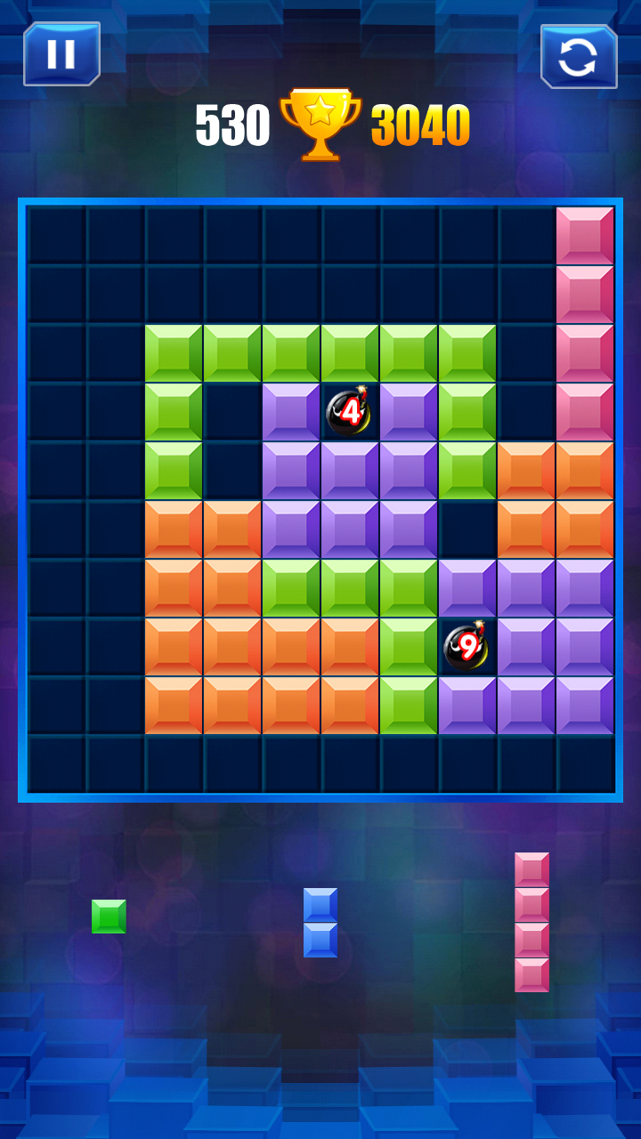 Игра Block Puzzle (Блок Пазл) на Андроид скриншот 3