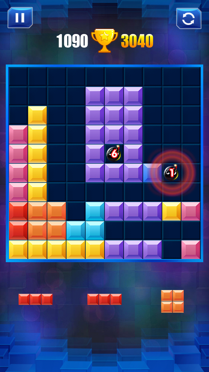 Игра Block Puzzle (Блок Пазл) на Андроид скриншот 2