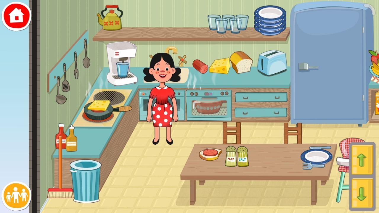 Игра Pepi House (Пеппи Хаус) на Андроид скриншот 3
