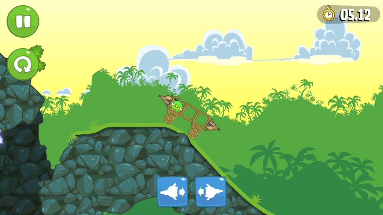 Игра Bad Piggies HD (Бед Пигес) на Андроид скриншот 2.
