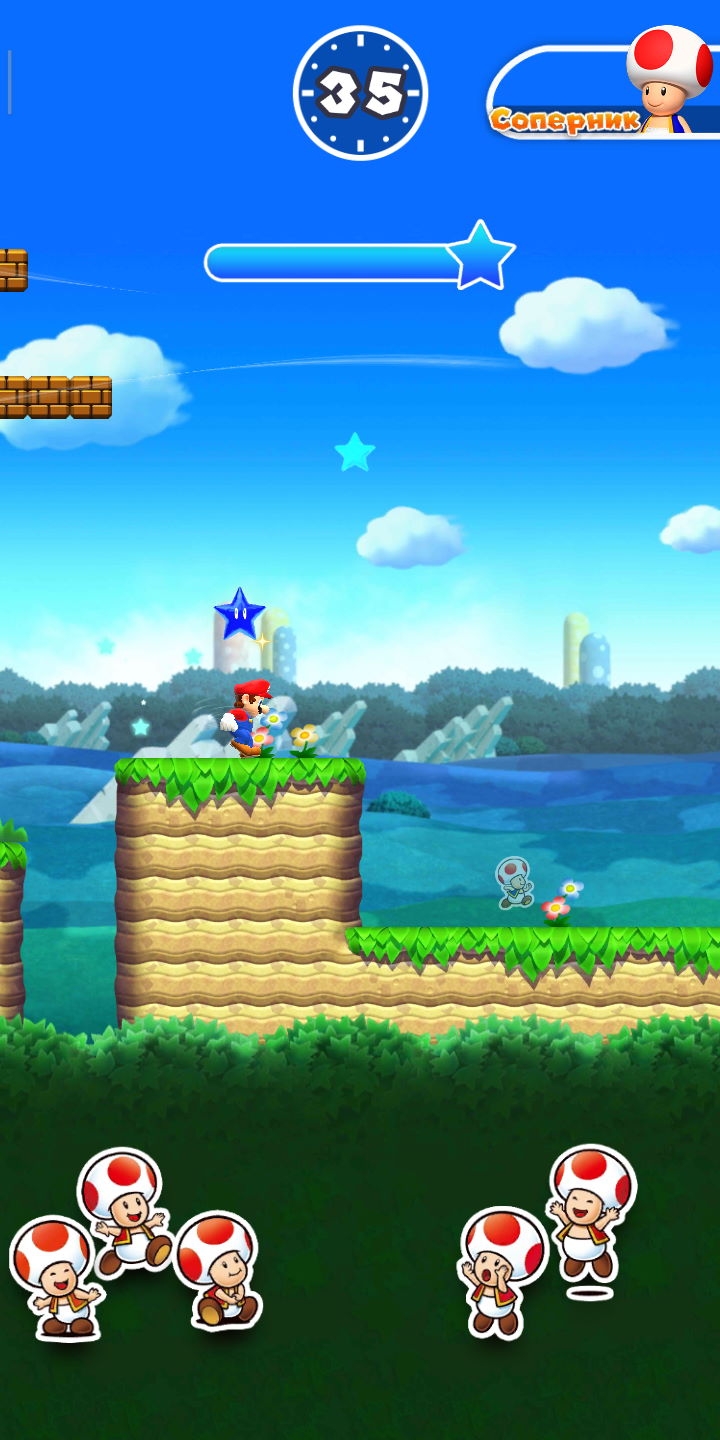 Игра Super Mario Run (Супер Марио Ран) на Андроид скриншот 2