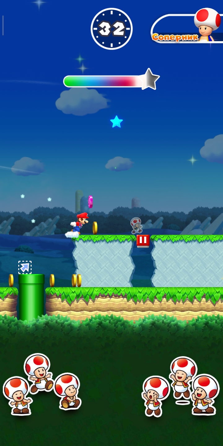 Игра Super Mario Run (Супер Марио Ран) на Андроид скриншот 3