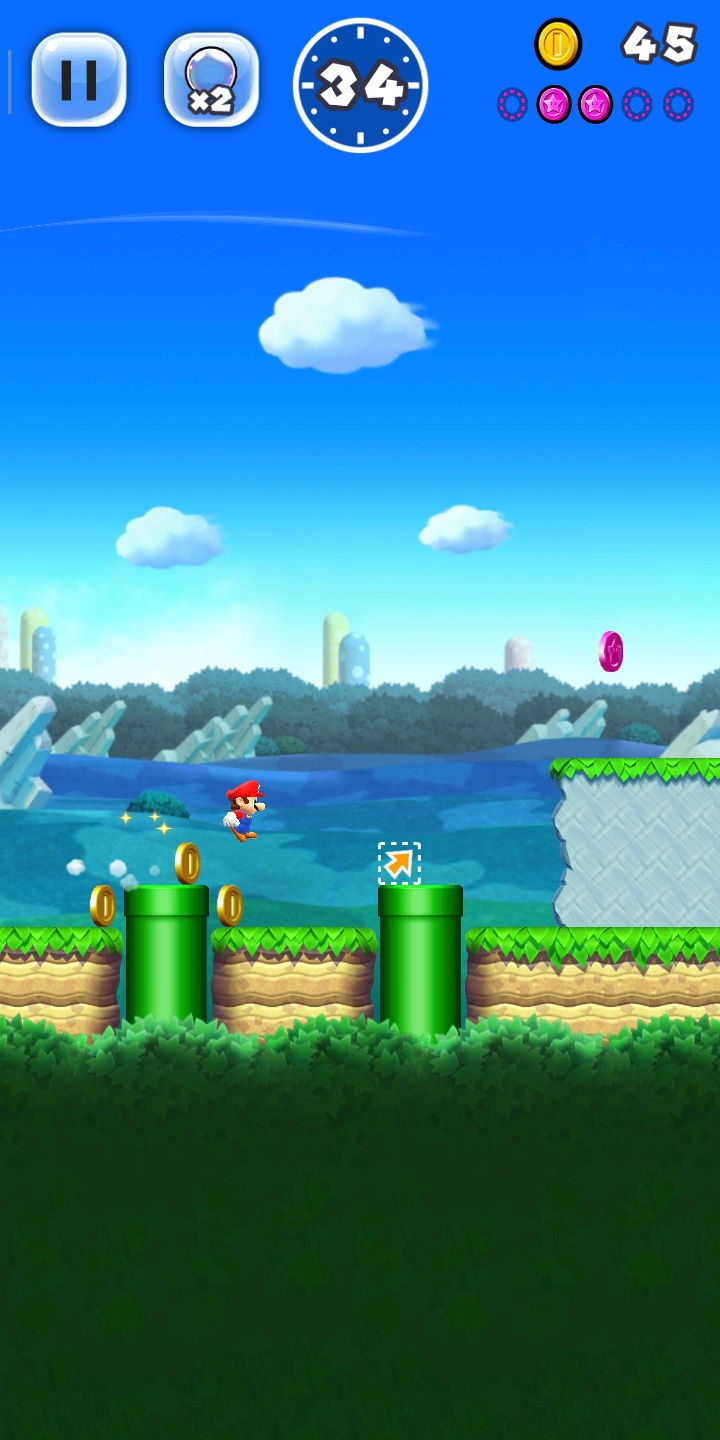 Игра Super Mario Run (Супер Марио Ран) на Андроид скриншот 4