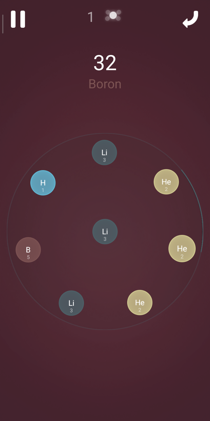 Игра Atomas (Атомас) на Андроид скриншот 1