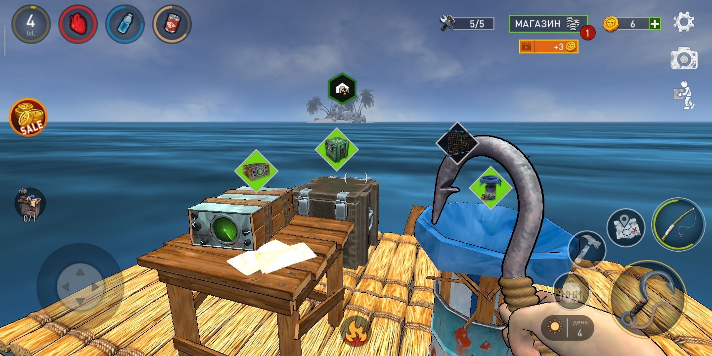 Игра Ocean Nomad (Океан Номад) на Андроид скриншот 2